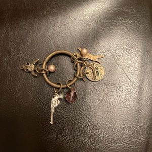 Lenny and Eva lot gold sentiment for cuff $45.00 New cowgirl mojo charms